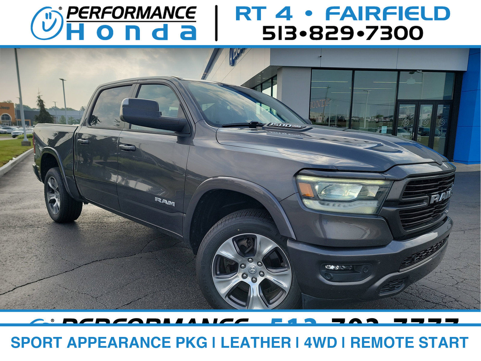 Used 2021 RAM 1500 Laramie w/ Sport Appearance Package