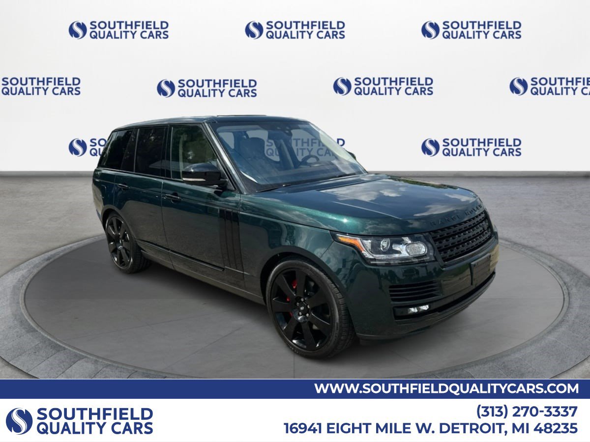 Used 2017 Land Rover Range Rover Supercharged AWD/4WD image 1