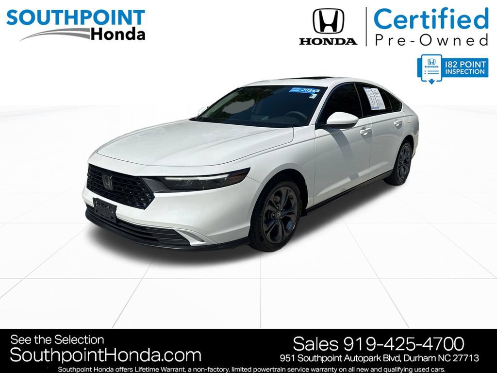 Certified 2024 Honda Accord EX image 3