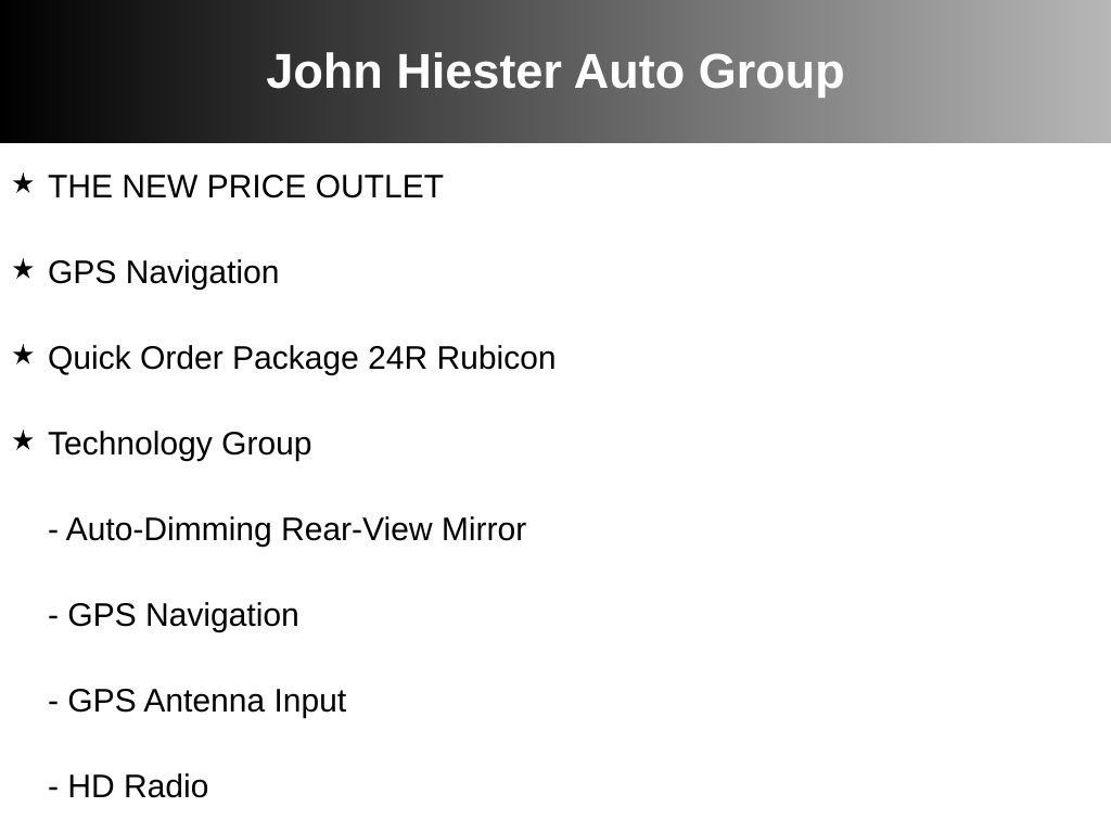 Used 2025 Jeep Gladiator Rubicon w/ Technology Group AWD/4WD image 20