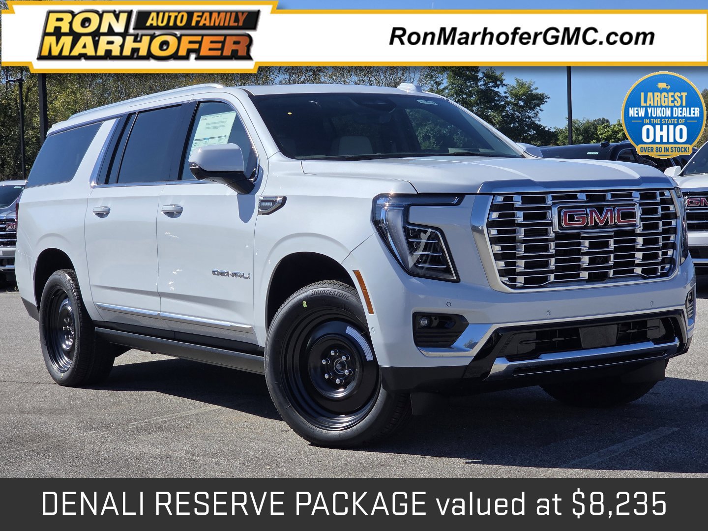 New 2027 GMC Yukon XL Denali w/ Denali Reserve Package AWD/4WD 360° Tour