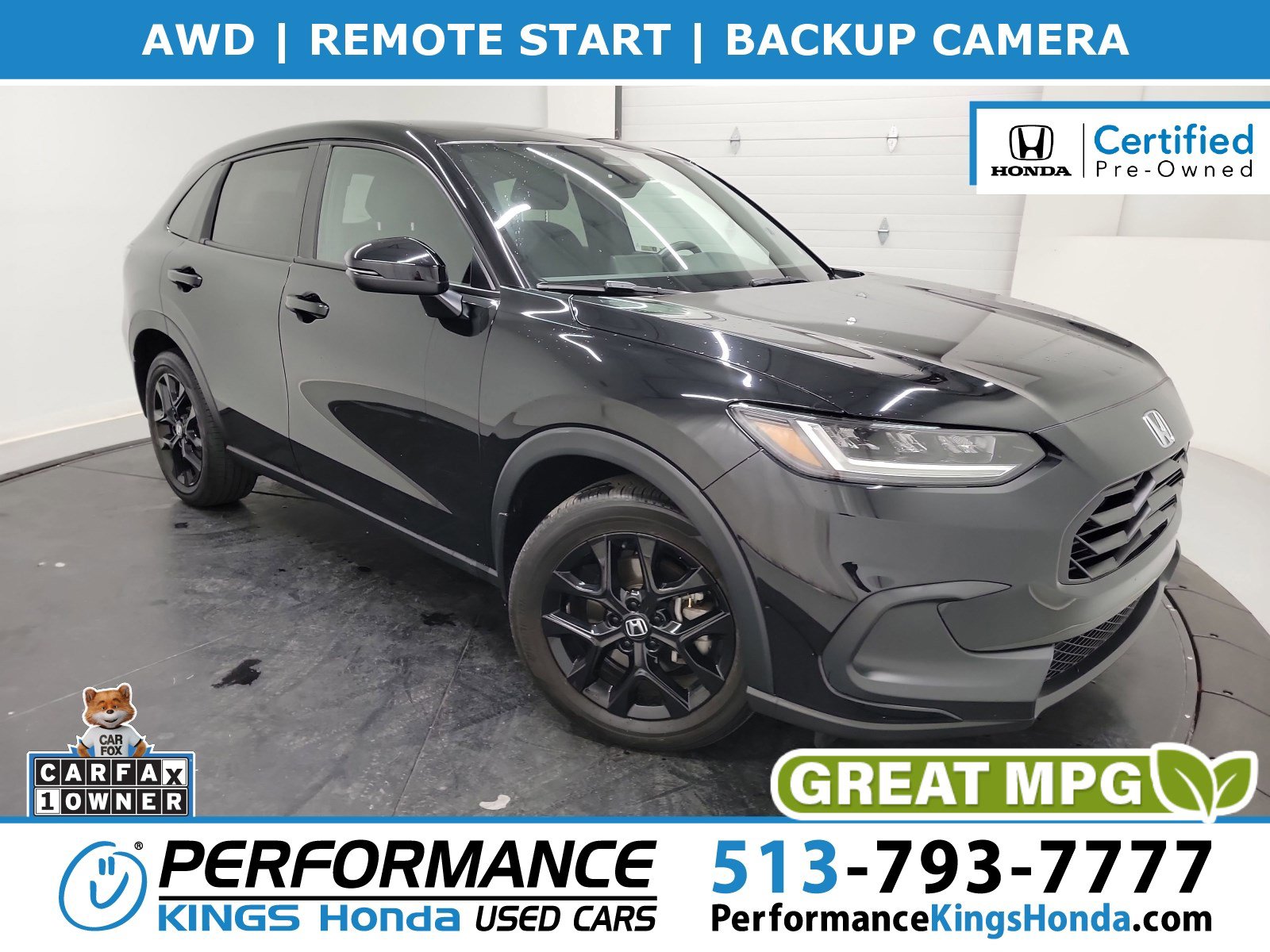 Certified 2024 Honda HR-V Sport 360° Tour