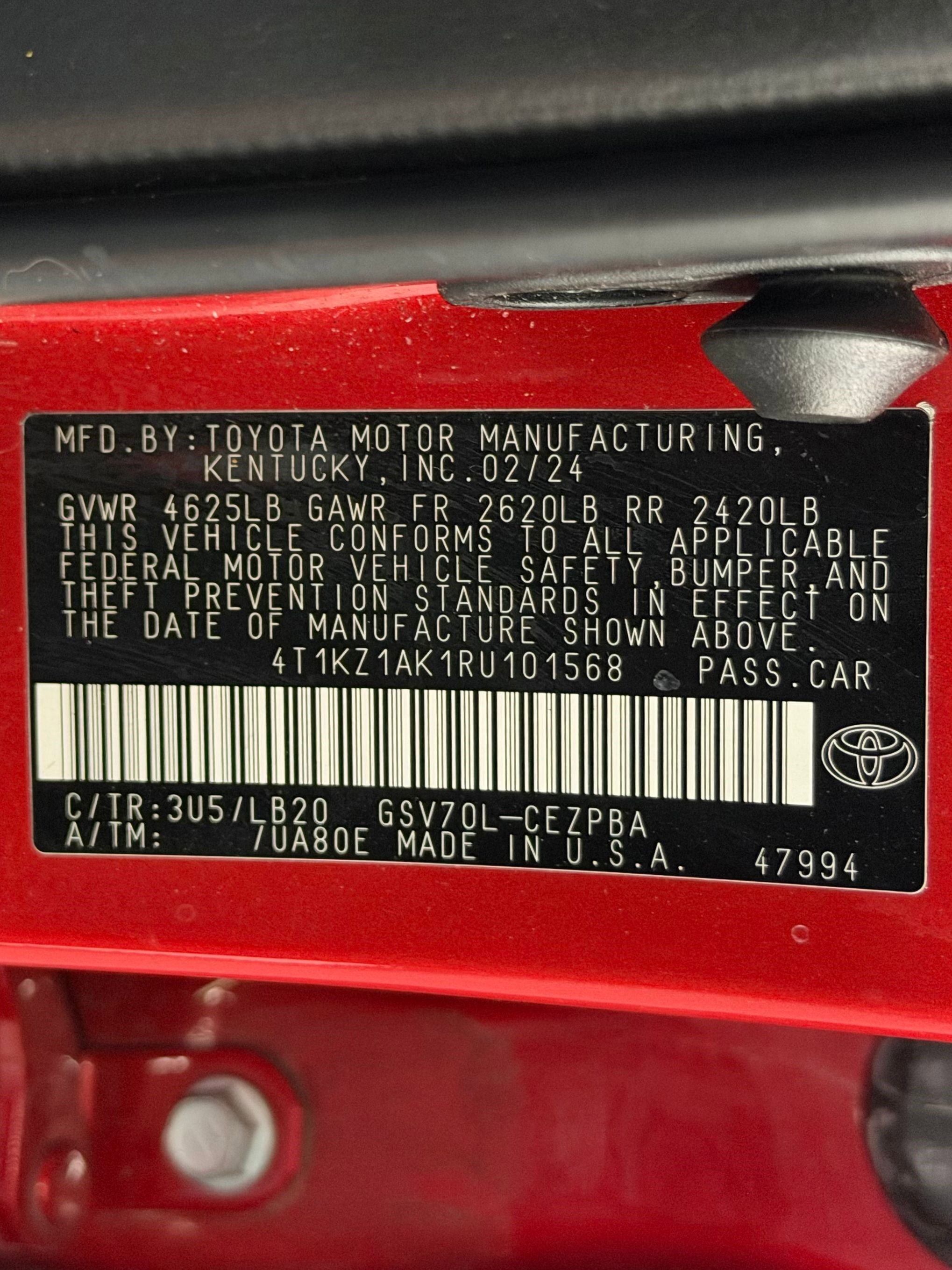 Used 2024 Toyota Camry XSE image 22