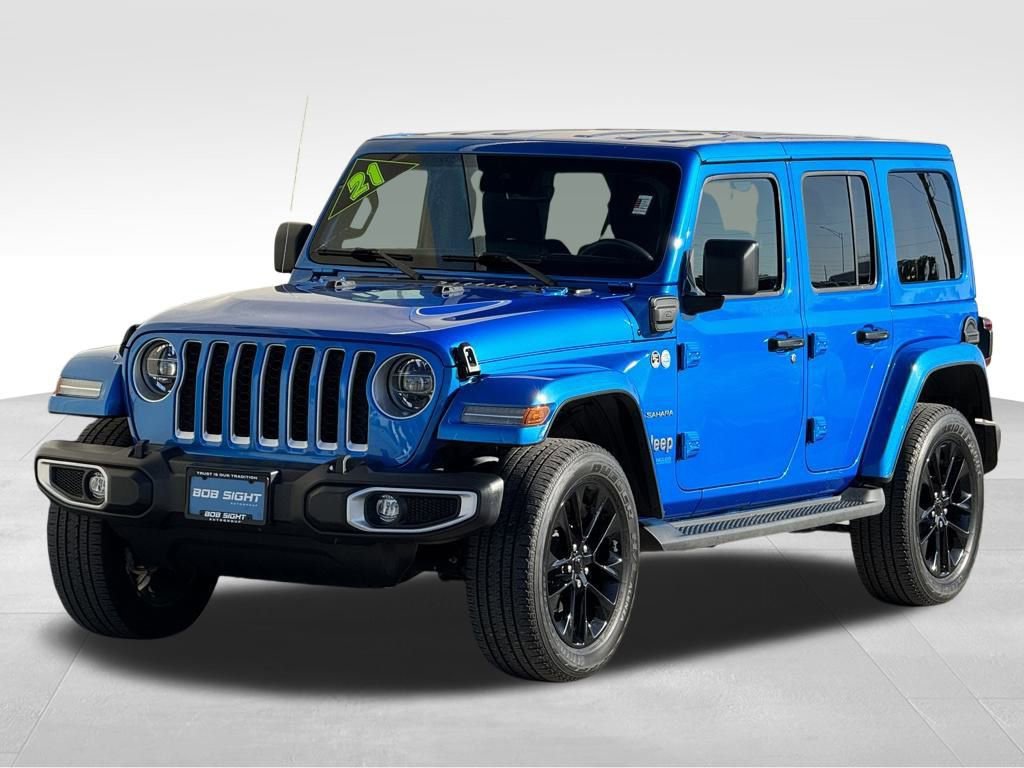 Used 2021 Jeep Wrangler Unlimited Sahara w/ Cold Weather Group image 37