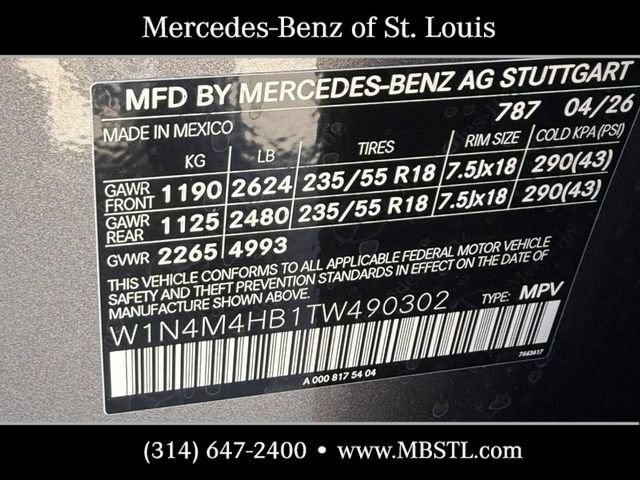 New 2026 Mercedes-Benz GLB 250 4MATIC image 19