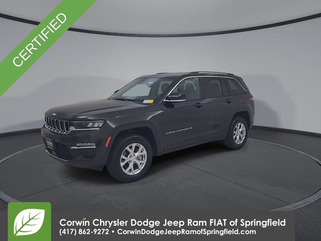 Certified 2023 Jeep Grand Cherokee Limited w/ Trailer Tow Prep Group (B) image 7
