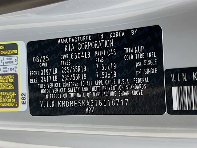 New 2026 Kia Carnival SX Prestige image 35