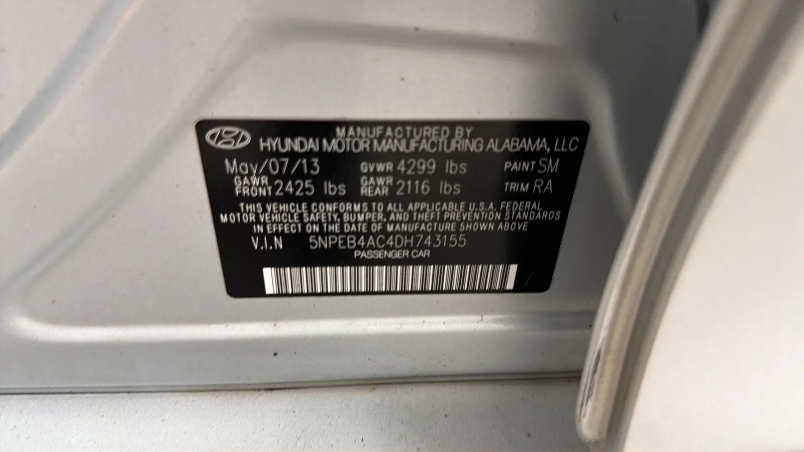 Used 2013 Hyundai Sonata GLS FWD image 22