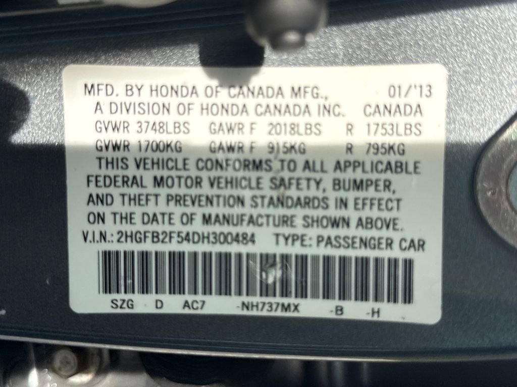 Used 2013 Honda Civic LX image 35