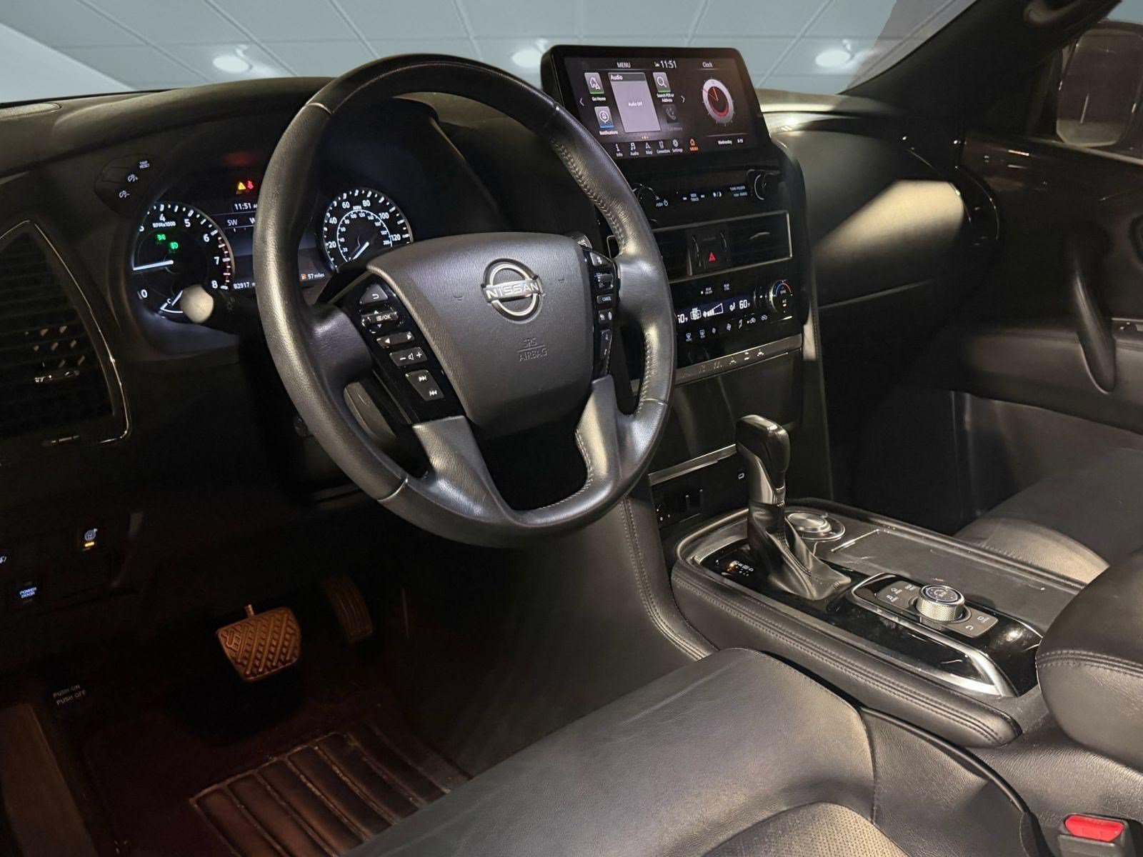 Used 2022 Nissan Armada SL w/ Midnight Edition Package RWD image 4