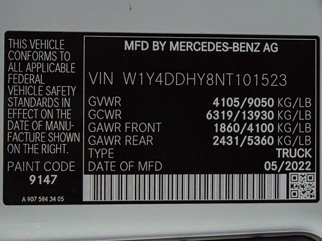 Used 2022 Mercedes-Benz Sprinter 2500 image 35