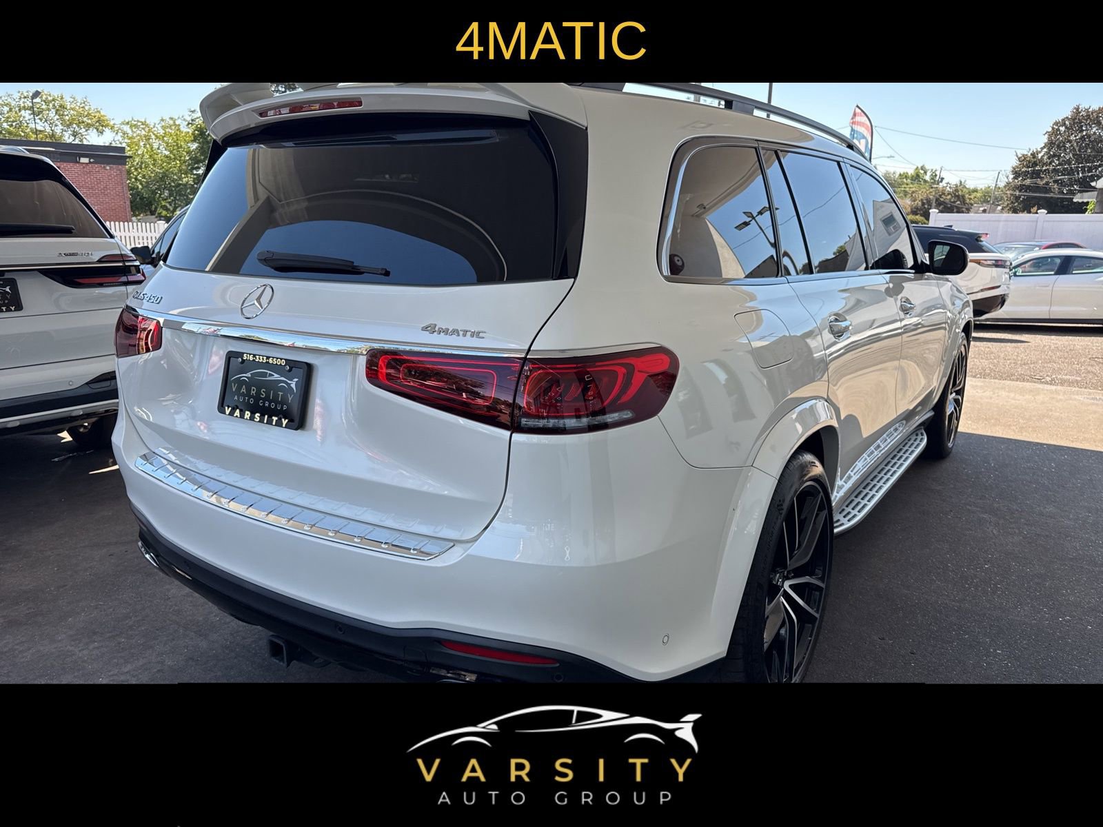 Used 2022 Mercedes-Benz GLS 450 4MATIC w/ AMG Line Exterior image 4