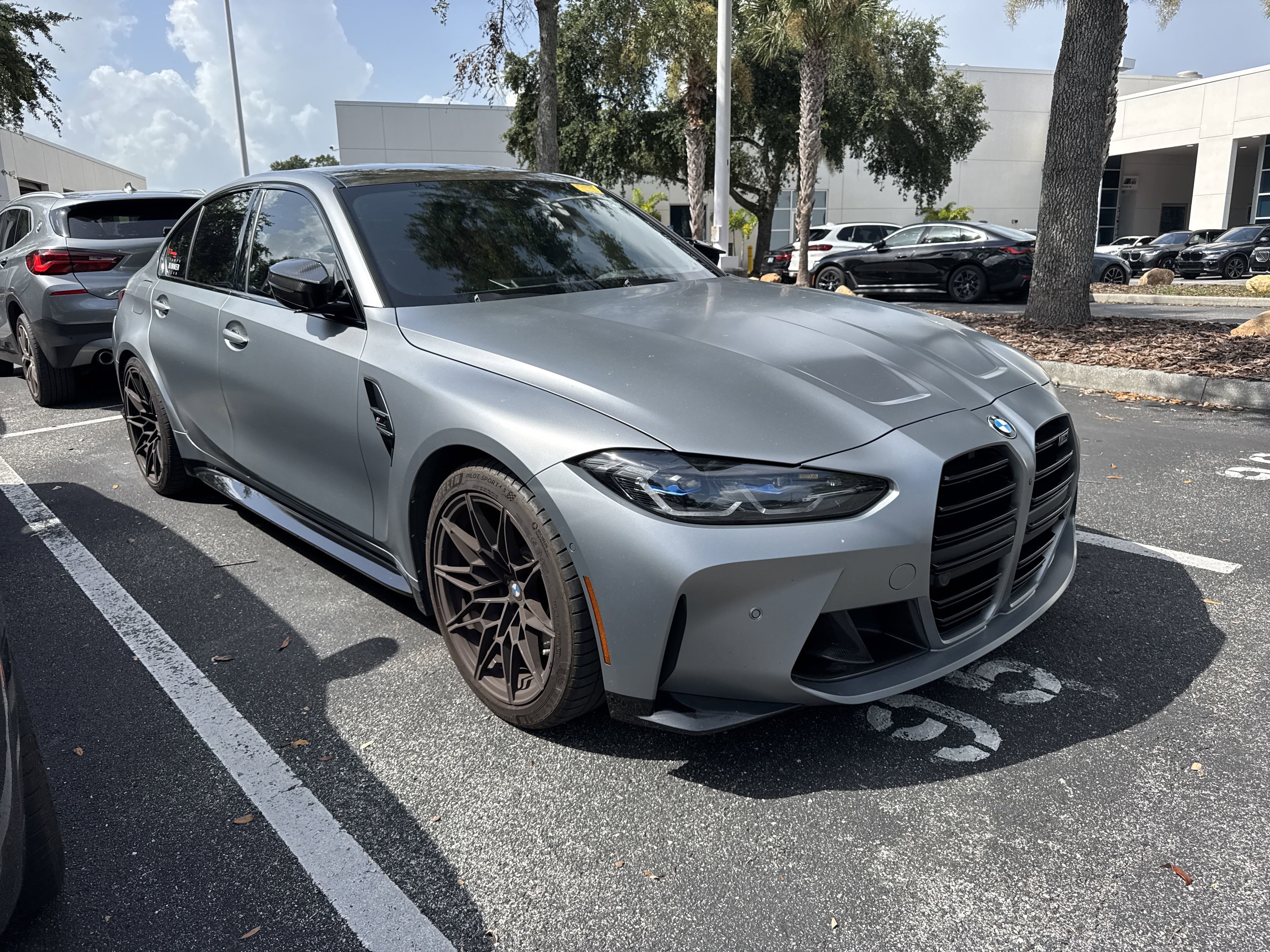 Certified 2023 BMW M3 Competition w/ M Carbon Exterior Package