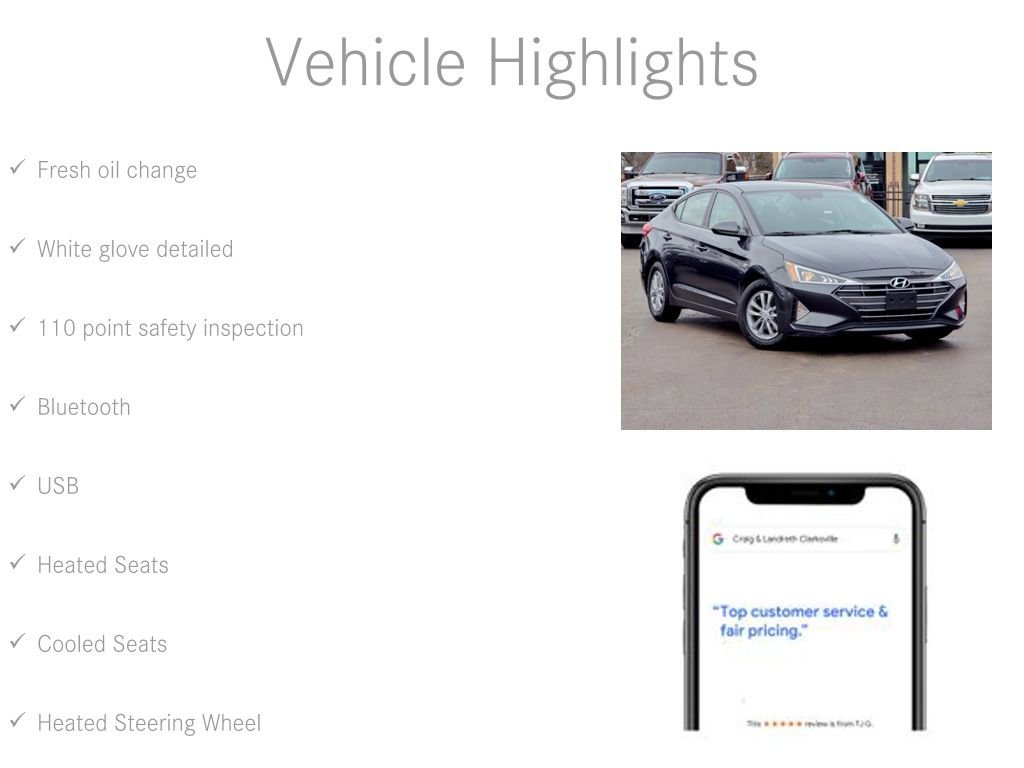 Used 2020 Hyundai Elantra ECO w/ Cargo Package (C1) image 6