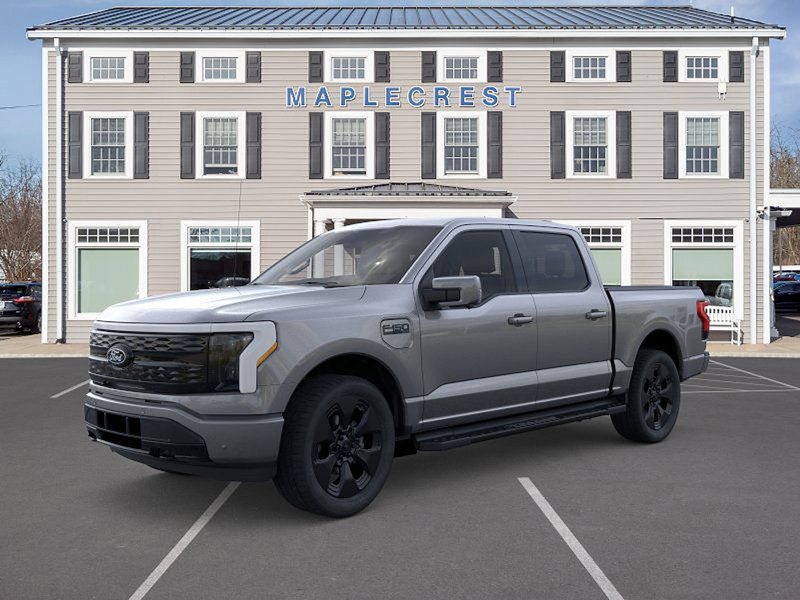 New 2025 Ford F150 Lightning Platinum w/ Dark Elements Package