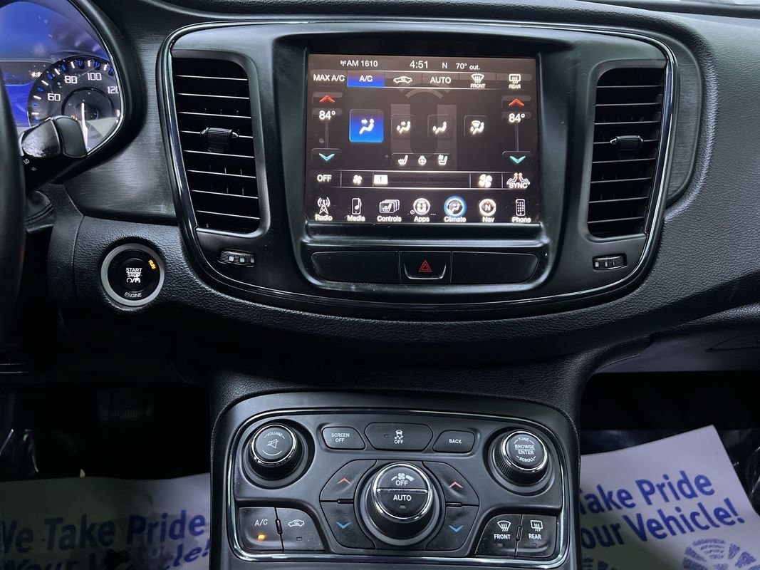 Used 2016 Chrysler 200 S w/ Navigation & Sound Group I FWD image 23