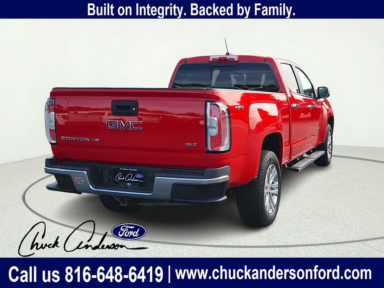 Used 2017 GMC Canyon SLT w/ Trailering Package AWD/4WD image 7