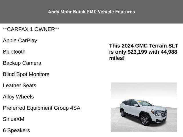Used 2024 GMC Terrain SLT FWD image 4