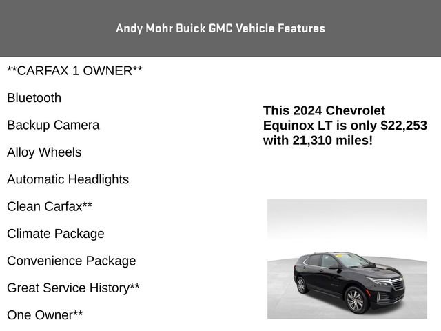 Used 2024 Chevrolet Equinox LT image 4