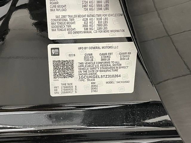 New 2026 Chevrolet Silverado 1500 LTZ image 27