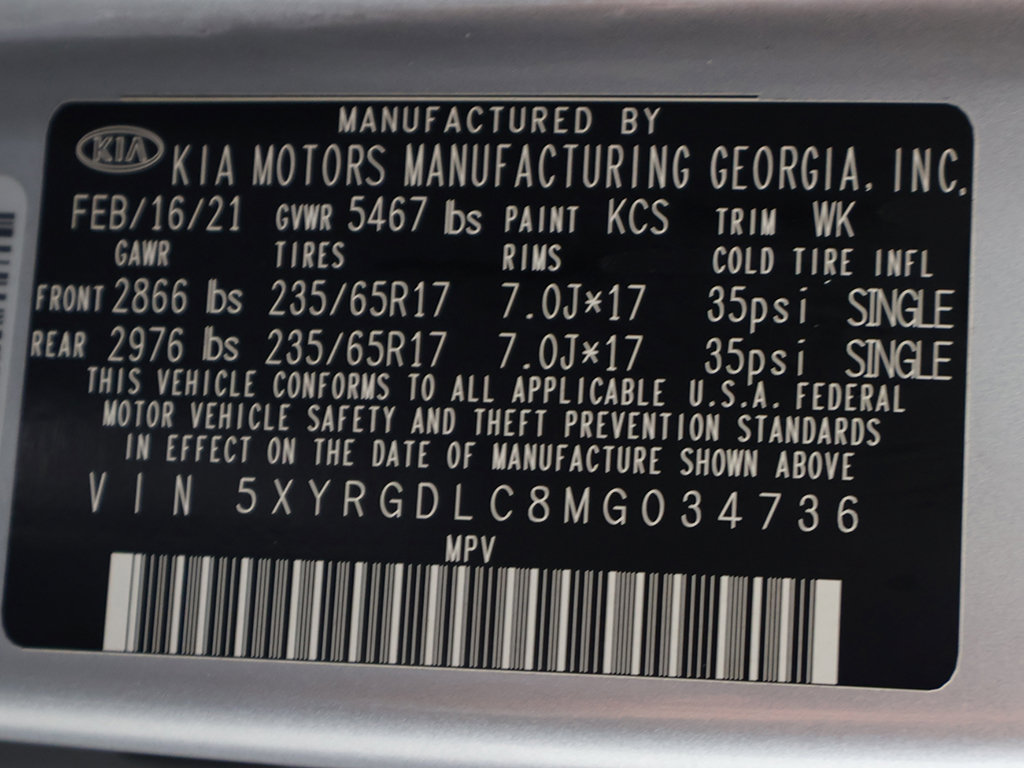 Used 2021 Kia Sorento LX AWD/4WD image 49