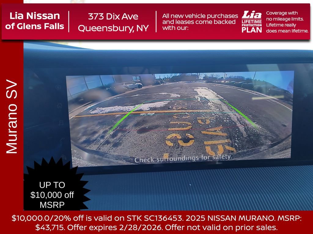 New 2025 Nissan Murano SV image 17
