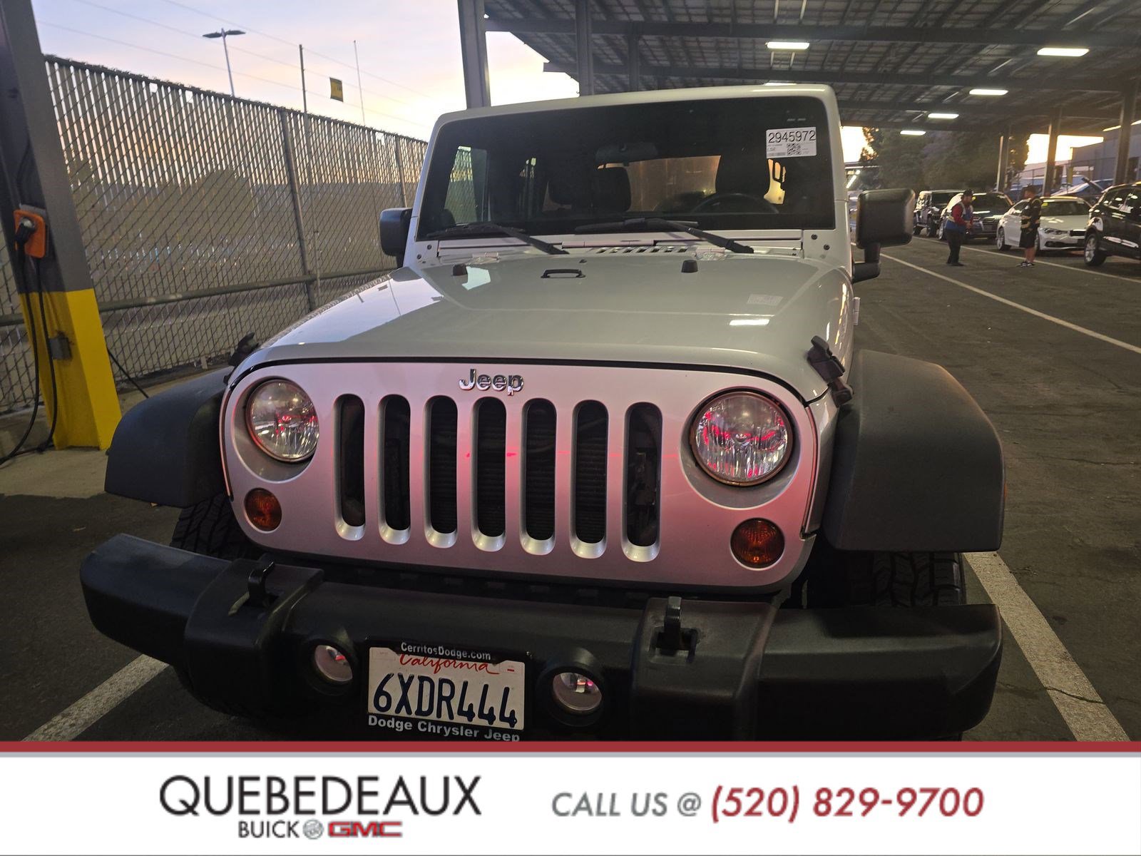 Used 2012 Jeep Wrangler Unlimited Sport image 2
