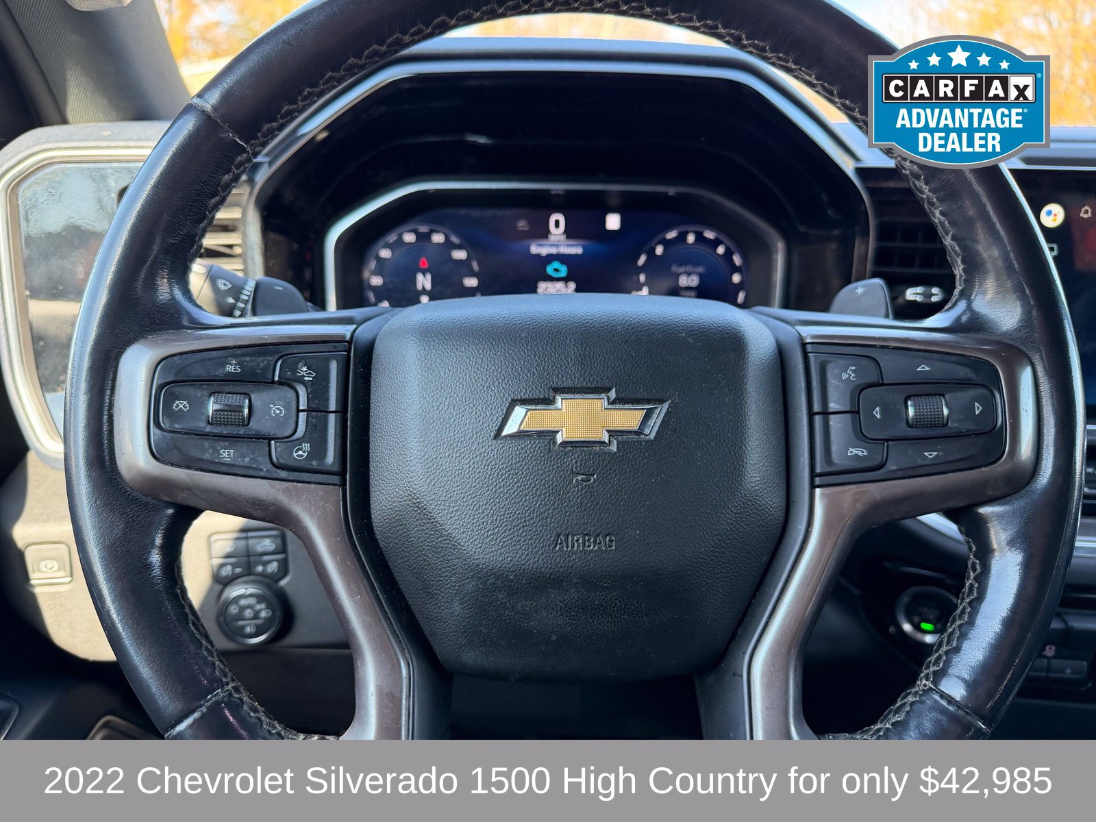 Used 2022 Chevrolet Silverado 1500 High Country w/ High Country Premium Package AWD/4WD image 11