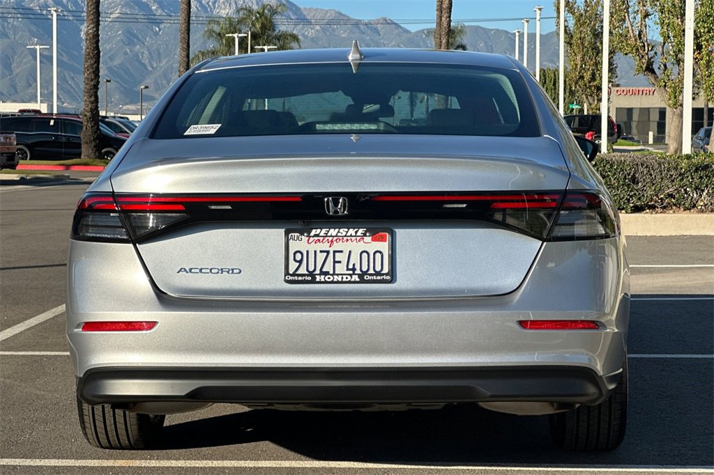Certified 2025 Honda Accord LX image 5