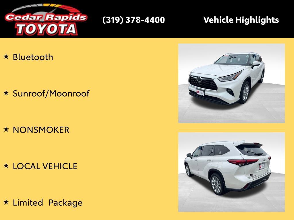 Certified 2020 Toyota Highlander Limited AWD/4WD image 23