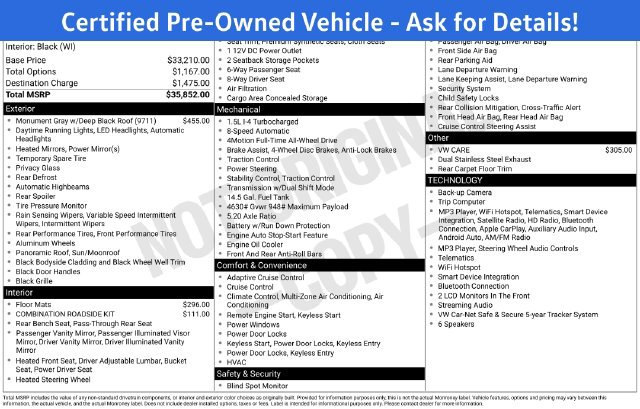 Certified 2026 Volkswagen Taos SE AWD/4WD image 7