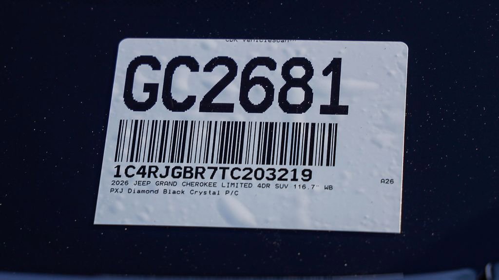 New 2026 Jeep Grand Cherokee Limited image 33