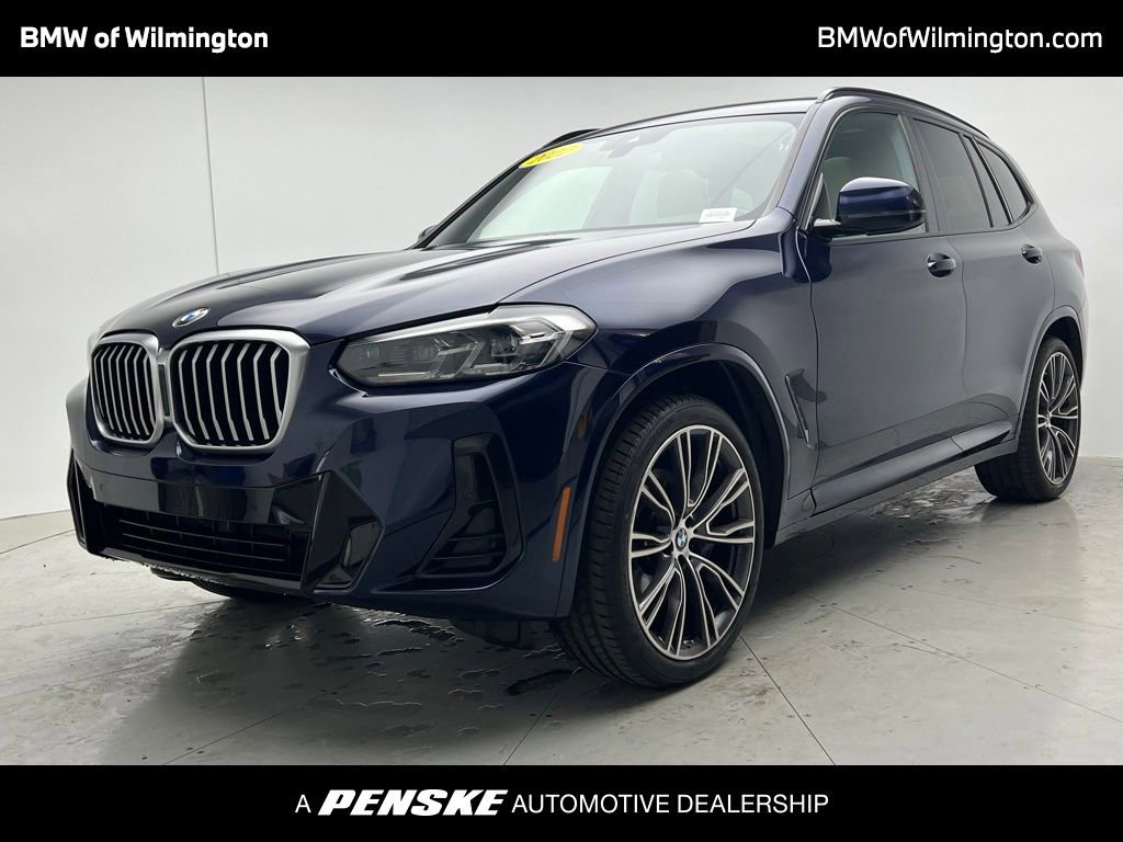 Certified 2022 BMW X3 xDrive30i w/ M Sport Package