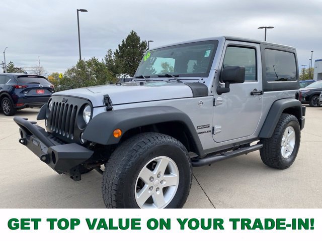 Used 2016 Jeep Wrangler Sport w/ Quick Order Package 24S AWD/4WD image 1