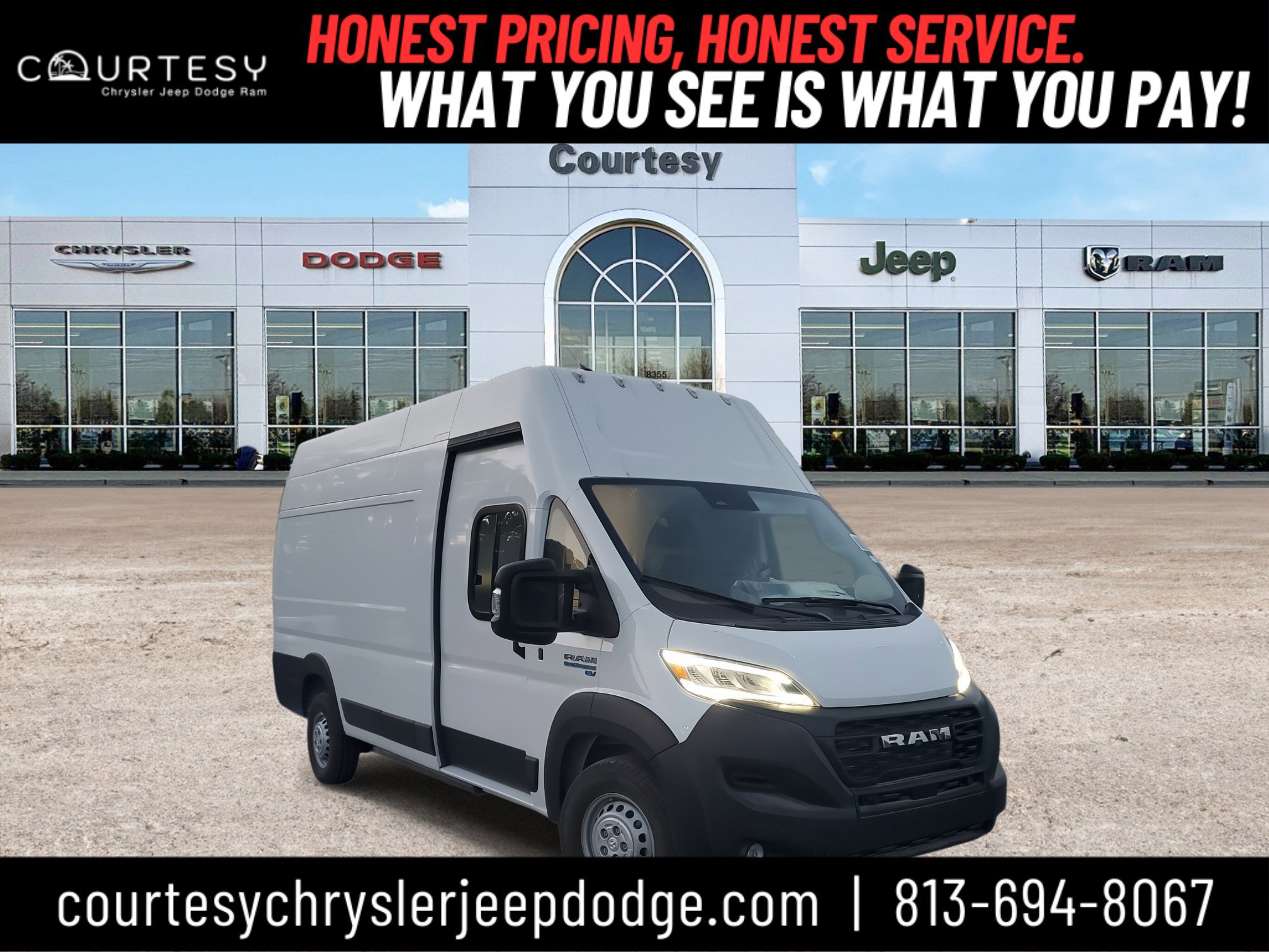 New 2025 RAM ProMaster 3500