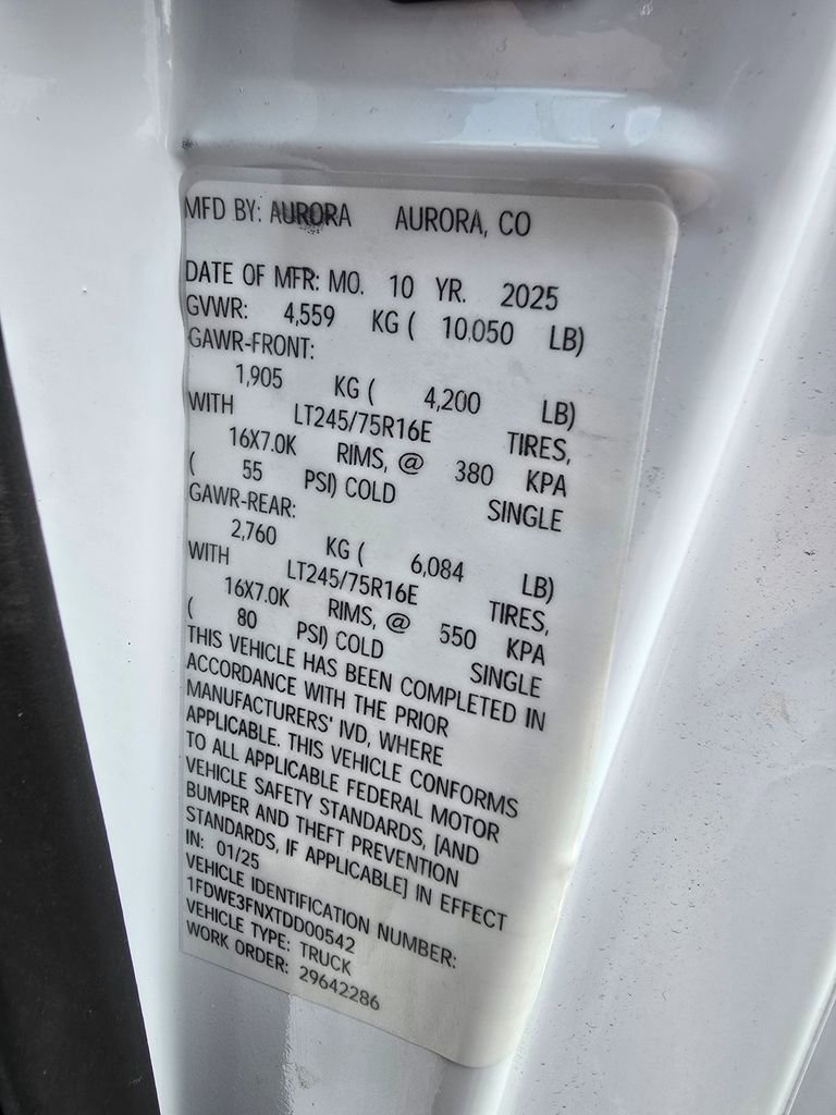 New 2026 Ford E-350 and Econoline 350 Super Duty w/ Power Equipment Group image 31