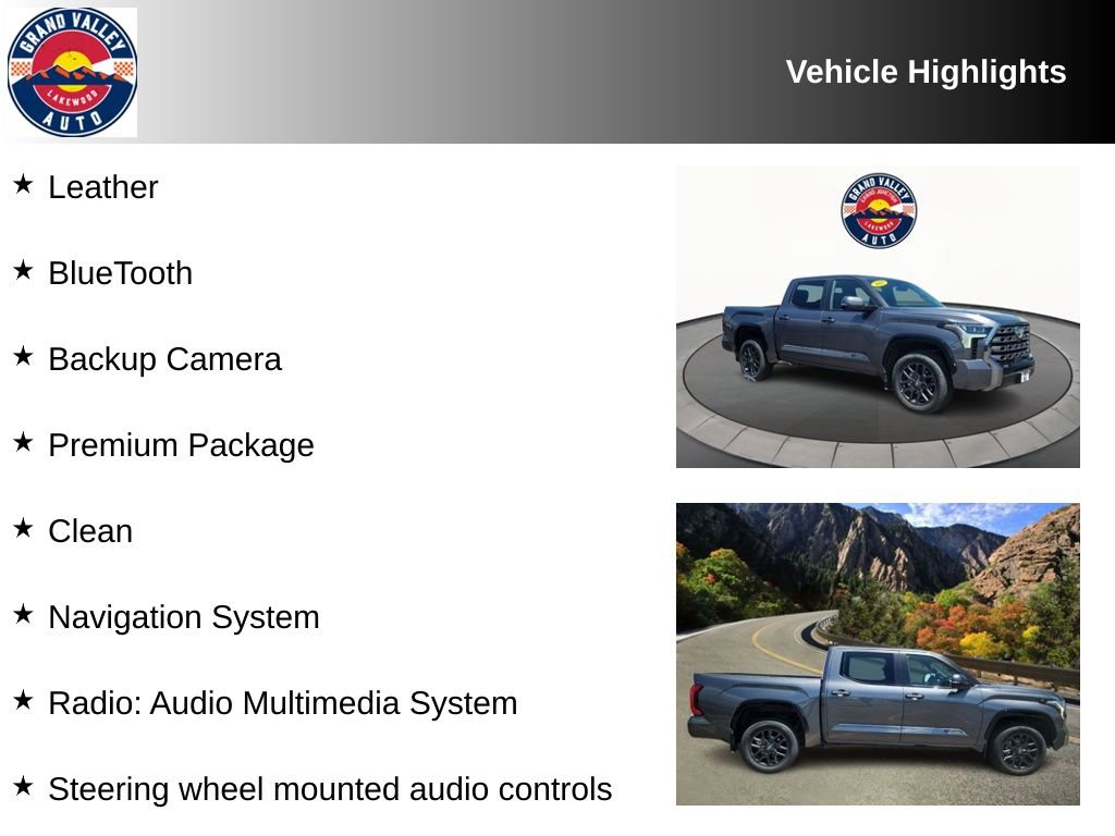 Used 2025 Toyota Tundra Platinum image 2