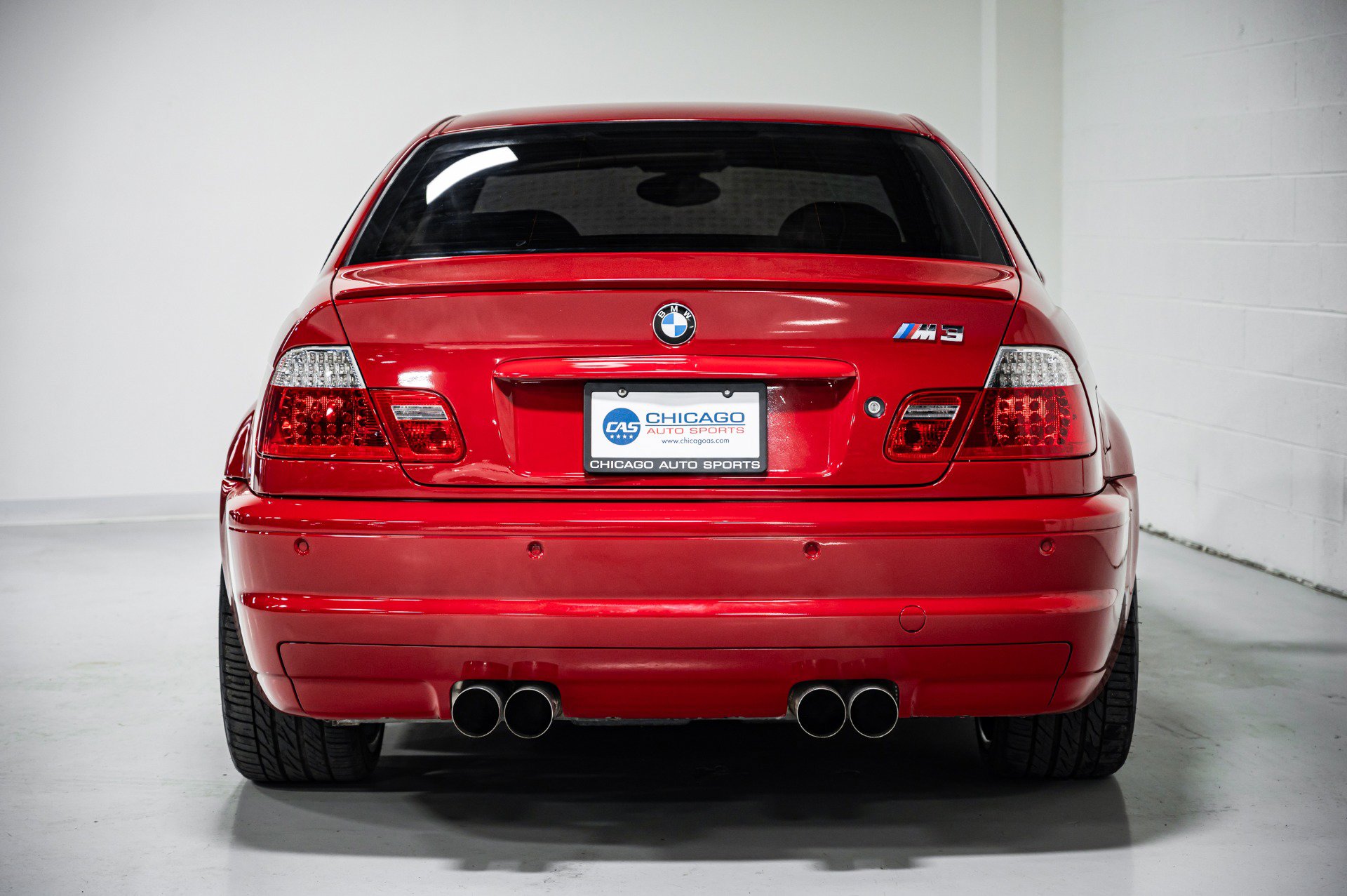 Used 2001 BMW M3 Coupe 6-Speed - Imola Red - Bi image 4