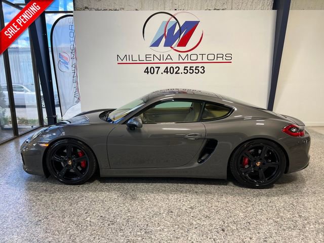 Used 2016 Porsche Cayman GTS w/ GTS Exterior Package Black