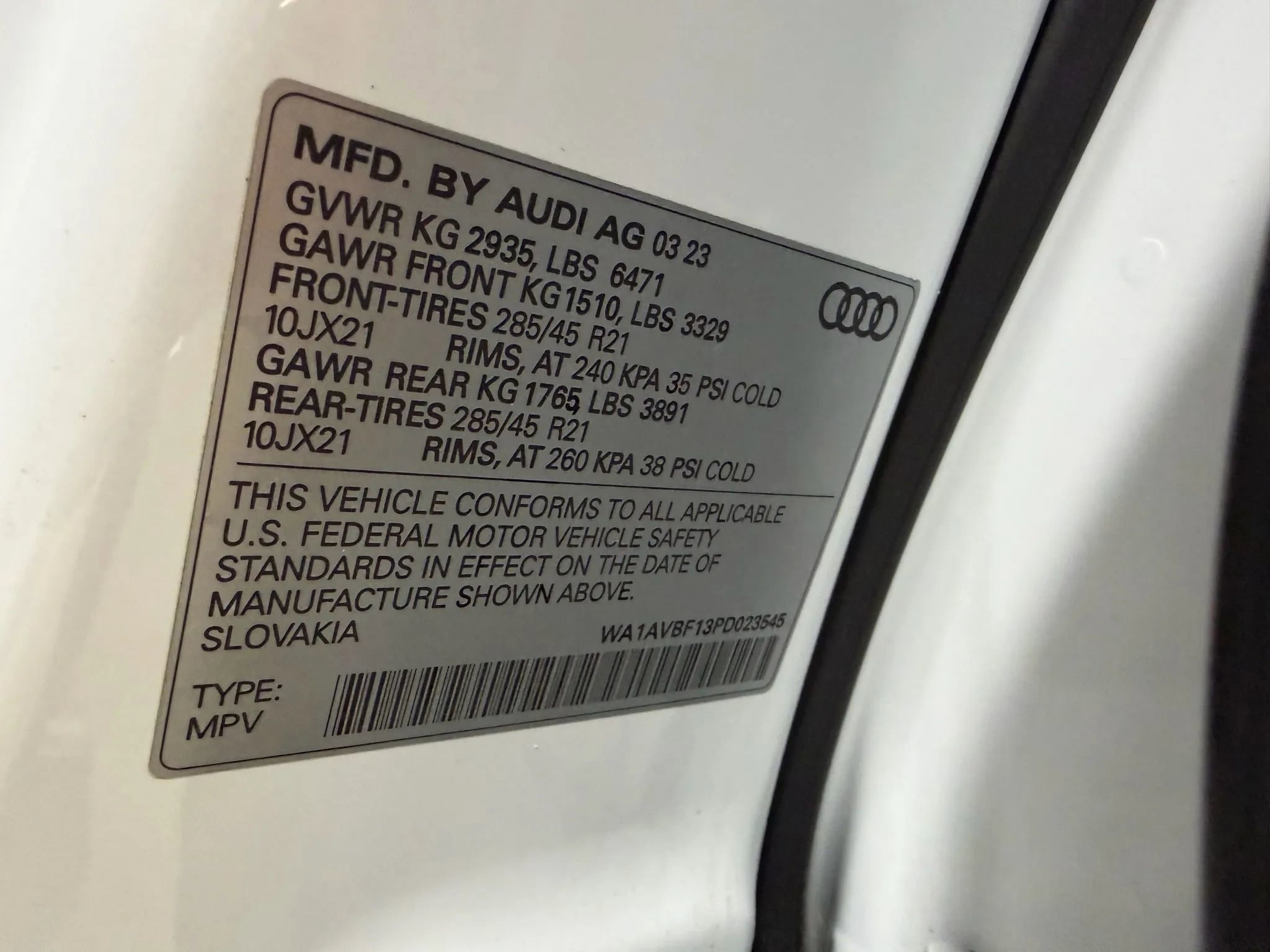 Used 2023 Audi Q8 Premium w/ Convenience Package image 66