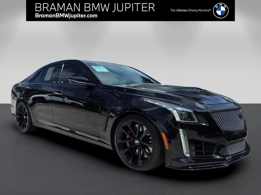 Used 2019 Cadillac CTS V w/ Luxury Package RWD image 1