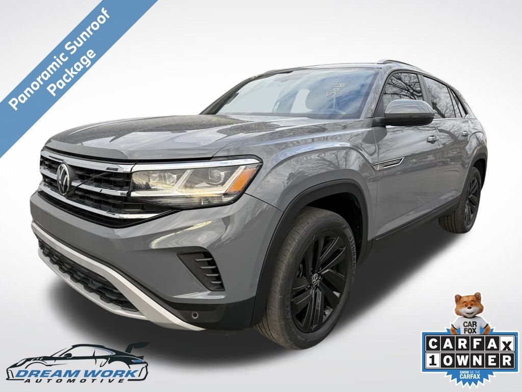 Used 2022 Volkswagen Atlas Cross Sport SE w/ Panoramic Sunroof Package