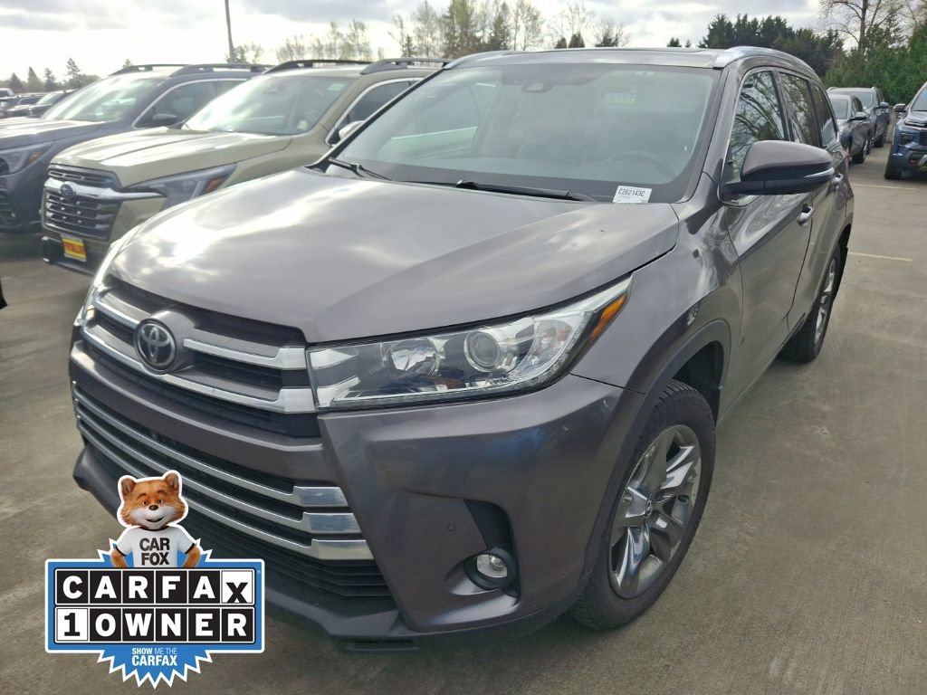 Used 2019 Toyota Highlander Limited Platinum AWD/4WD image 1