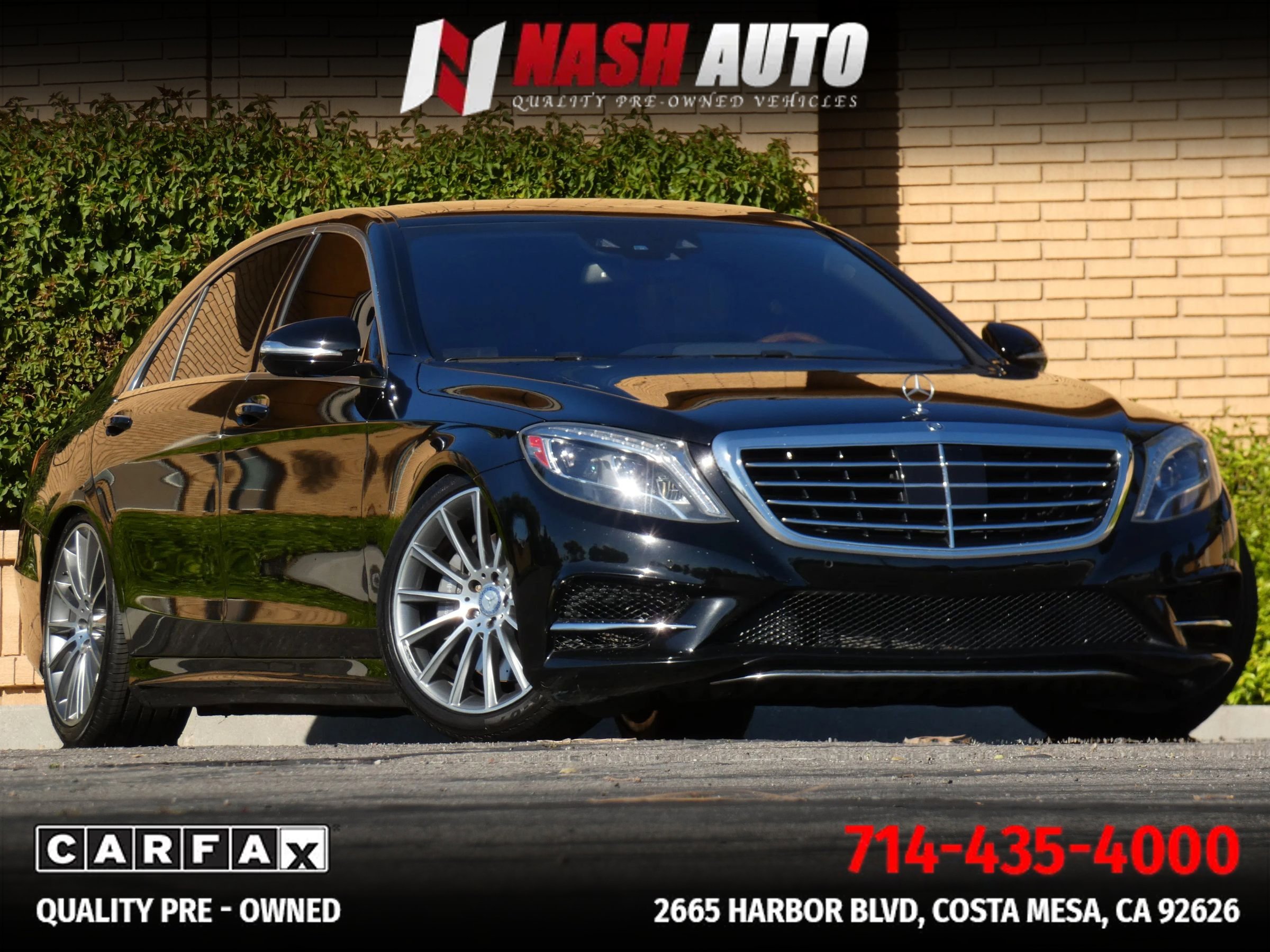 Used 2015 Mercedes-Benz S 550 Sedan image 3