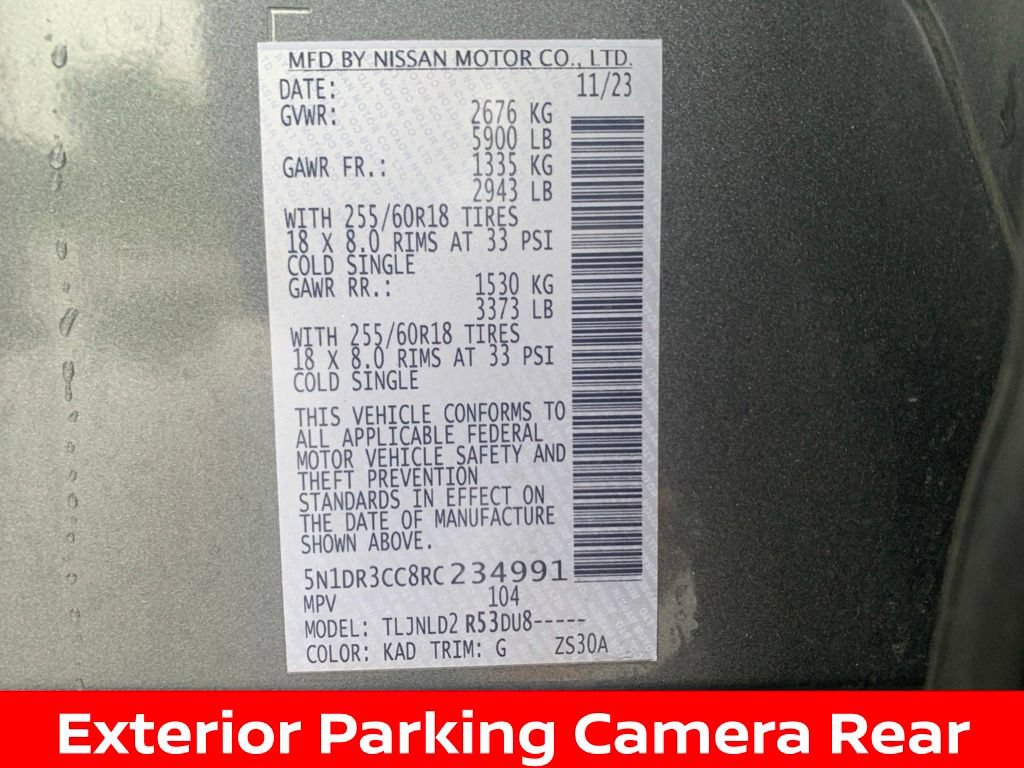 Certified 2024 Nissan Pathfinder SL AWD/4WD image 11