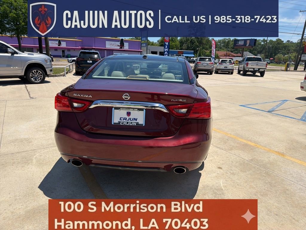 Used 2016 Nissan Maxima Platinum FWD image 10