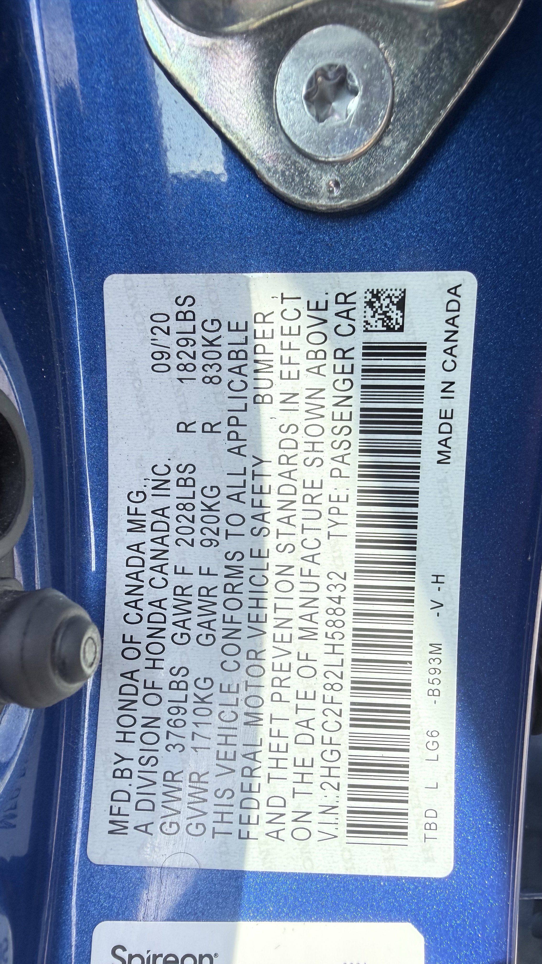 Used 2020 Honda Civic Sport image 20