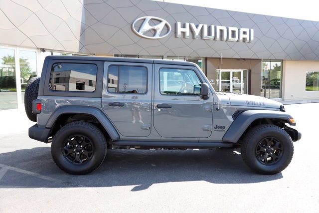 Used 2021 Jeep Wrangler Unlimited Sport AWD/4WD image 2