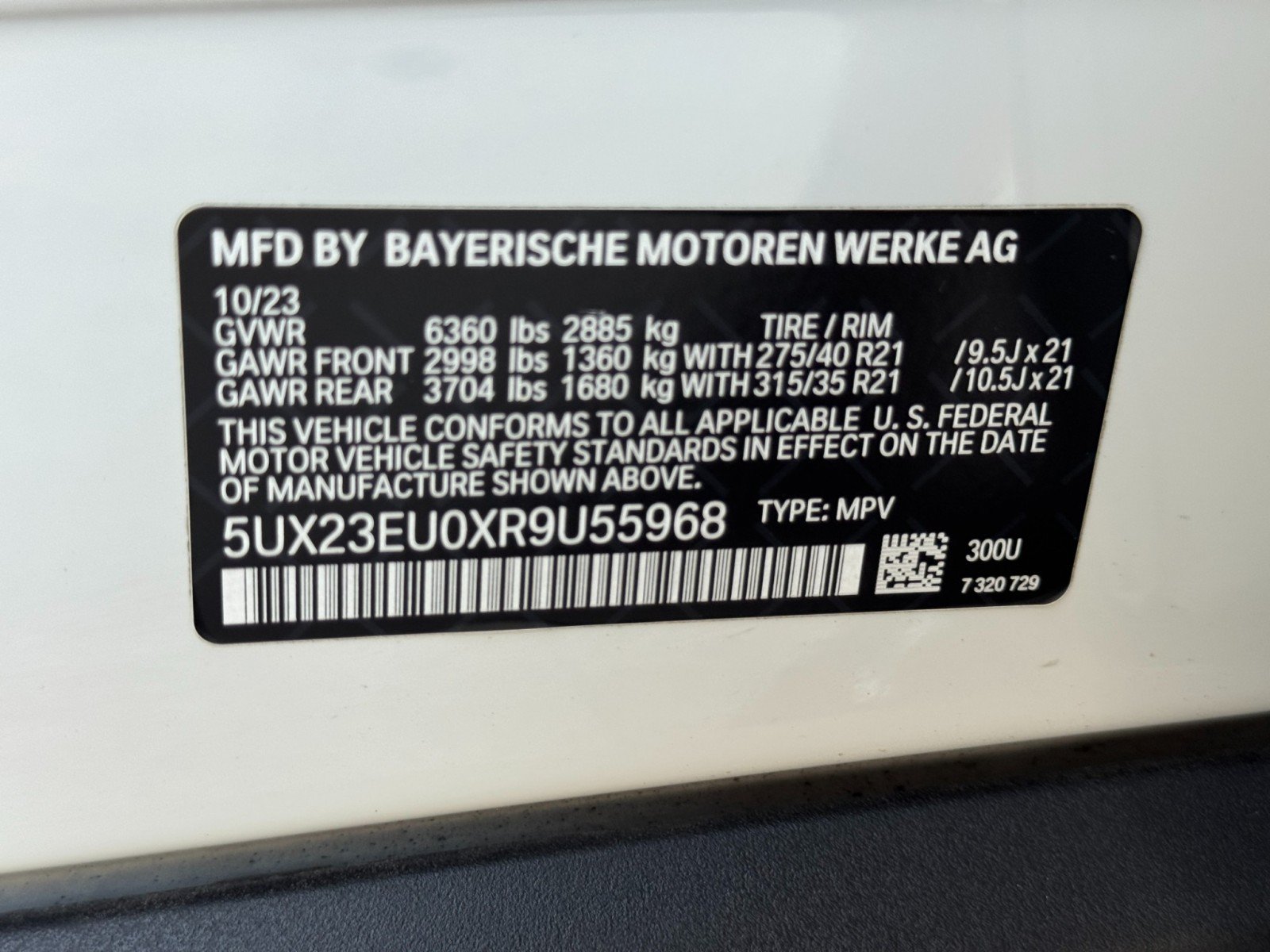 Used 2024 BMW X5 xDrive40i w/ Parking Assistance Package AWD/4WD image 55
