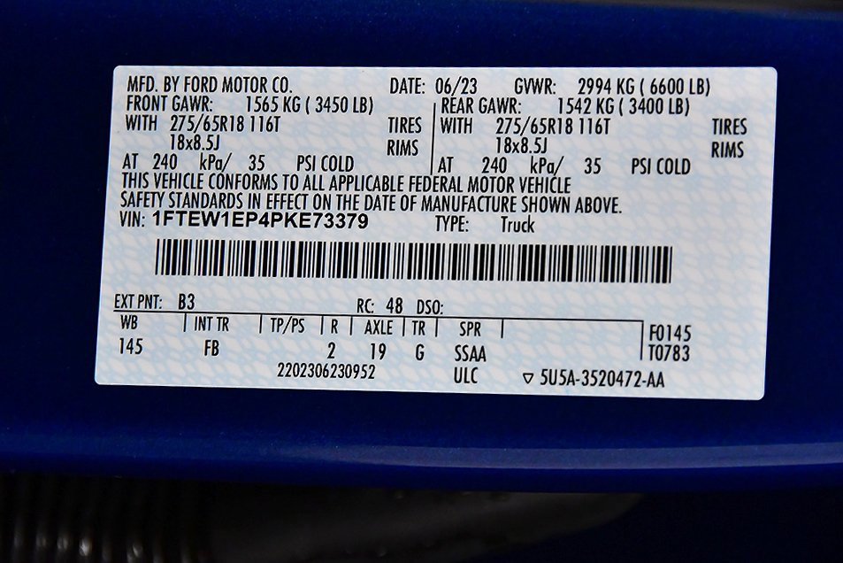 Used 2023 Ford F150 XLT w/ Equipment Group 302A High image 19